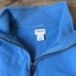 Crewcuts Men's Zip-Up Sweater in Blue